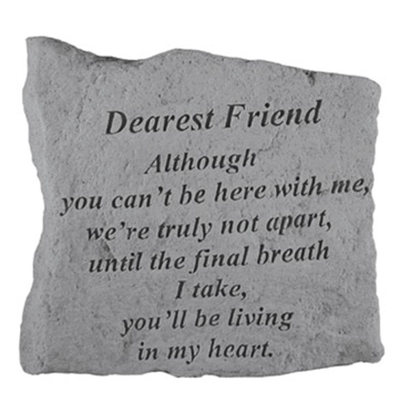 Kay Berry - Inc. Dearest Friend Although You Can-t Be Here - Memorial - 5.25 Inches x 5.25 Inches KA313361